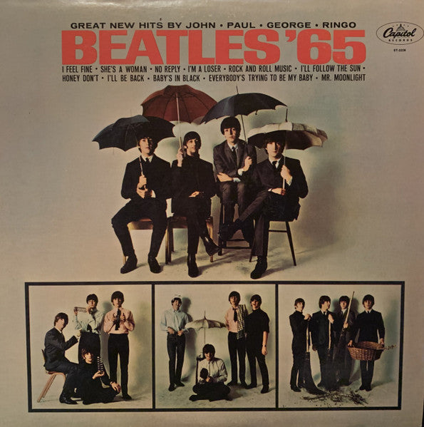 The Beatles - Beatles '65 (1964) - Mint- LP Record 1983 Capitol USA Stereo Vinyl & Rainbow Labels - Rock & Roll / Beat - Shuga Records