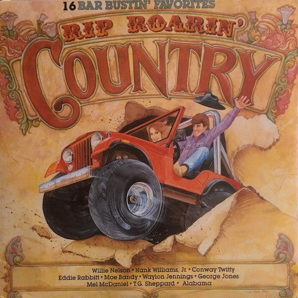 Various - Rip Roarin' Country - Mint- LP Record 1983 K-Tel USA Vinyl - Country / Country Rock - Shuga Records