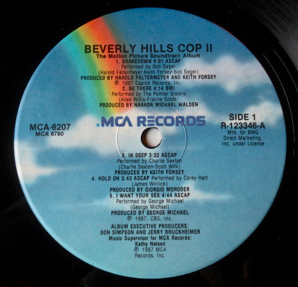 Various - Beverly Hills Cop II (The Motion Picture Album) - Mint- LP Record 1987 MCA Club Edition - Soundtrack - Shuga Records