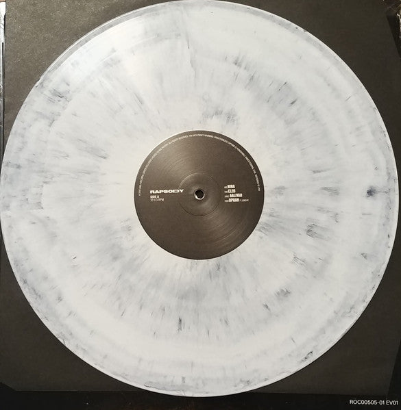 Rapsody - Eve - Mint- 2 LP 2019 Roc Nation Jamla USA White Grey Marbled Vinyl & Poster - Hip Hop