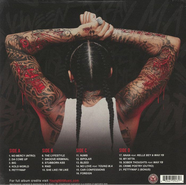 Young M.A - Herstory In The Making - New 2 LP Record 2020 Young M.A. Music Vinyl - Hip Hop - Shuga Records