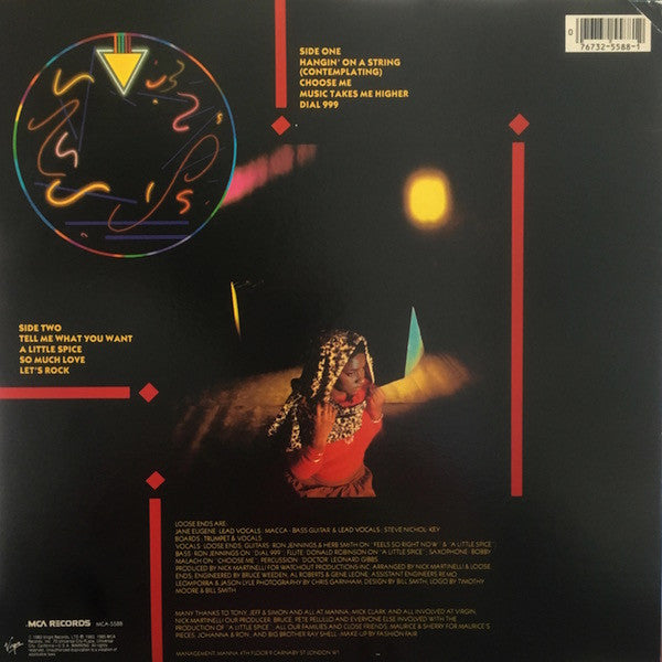 Loose Ends ‎– A Little Spice - VG+ LP Record 1985 MCA USA Vinyl - Soul