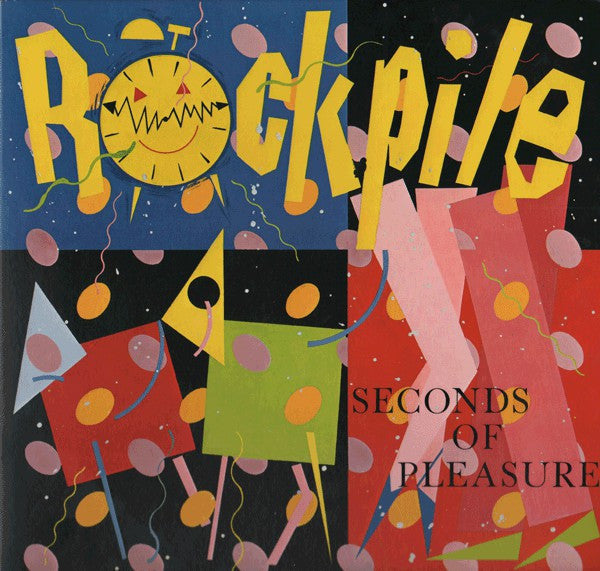 Rockpile - Seconds Of Pleasure (Nick Lowe) - VG+ LP Record 1980 Columbia USA Original Vinyl & 7" EP - Pub Rock / New Wave / Power Pop - Shuga Records