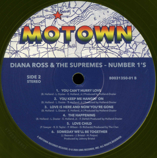 Diana Ross & The Supremes - Number 1's - New LP Record 2020 Motown Target Exclusive Yellow Translucent Vinyl - Soul / Pop
