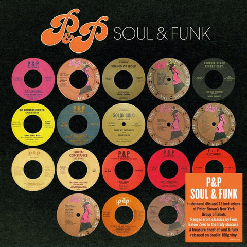 Various – P&P Soul & Funk - VG+ 2 LP Record 2020 Demon UK 180 gram Vinyl - Soul / Funk / Disco