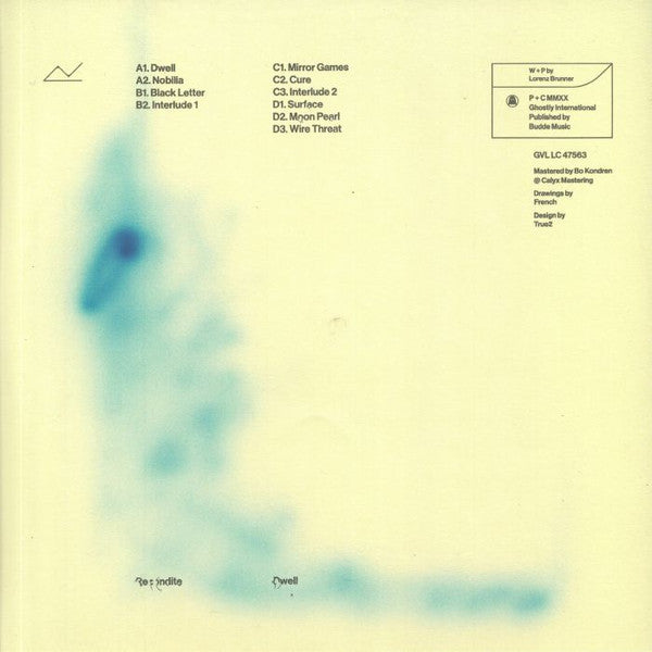Recondite - Dwell - New 2 LP Record 2020 Ghostly International Vinyl - Electronic / Ambient / Techno / Acid - Shuga Records