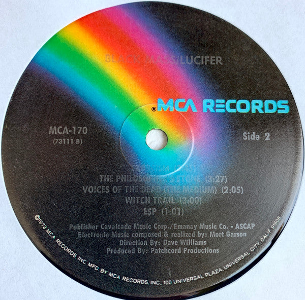 Lucifer - Black Mass (1971) - Mint- LP Record 1973 MCA USA Vinyl - Prog Rock / Experimental / Ambient - Shuga Records
