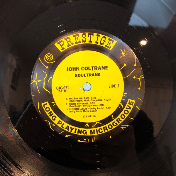 John Coltrane - Soultrane (1958) - Mint- LP Record 2015 Prestige Original Jazz Classics Vinyl - Jazz / Hard Bop