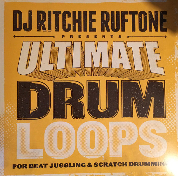 Ritchie Ruftone - Ultimate Drum Loops - New LP Record 2019 Turntable Training Wax UK Vinyl - Hip Hop / DJ Battle Tool - Shuga Records