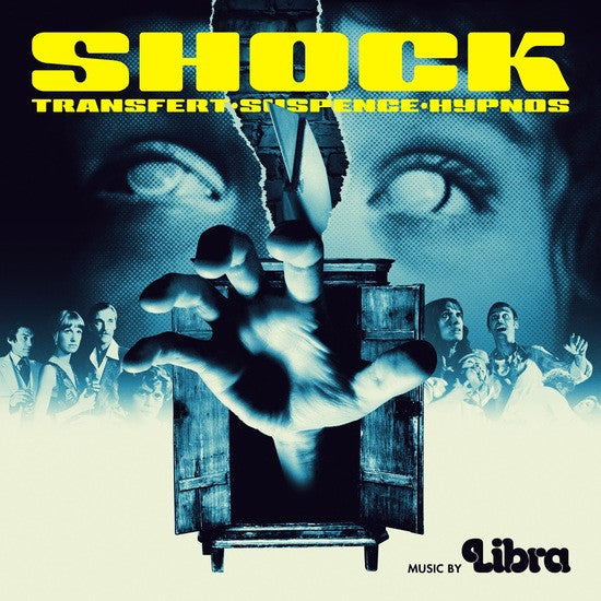 Libra - Shock (Transfert·Suspence·Hypnos) (Colonna Sonora Originale Del Film 1977) - Mint- 2 LP Record 2019 Death Waltz UK Clear Yellow 180 gram Vinyl & Insert - Soundtrack