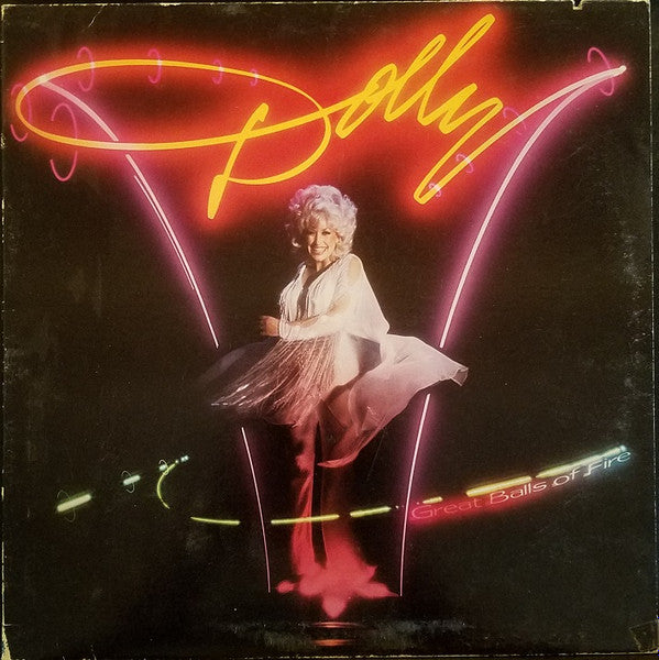Dolly Parton - Great Balls Of Fire - VG+ LP Record 1979 RCA USA Original Vinyl - Country / Country Rock - Shuga Records