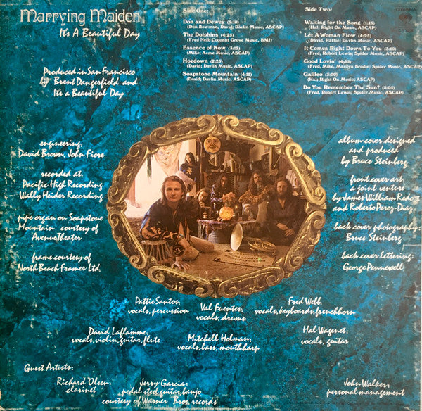 It's A Beautiful Day - Marrying Maiden - VG+ LP Record 1970 Columbia USA Original 360 Vinyl - Psychedelic Rock / Classic Rock - Shuga Records