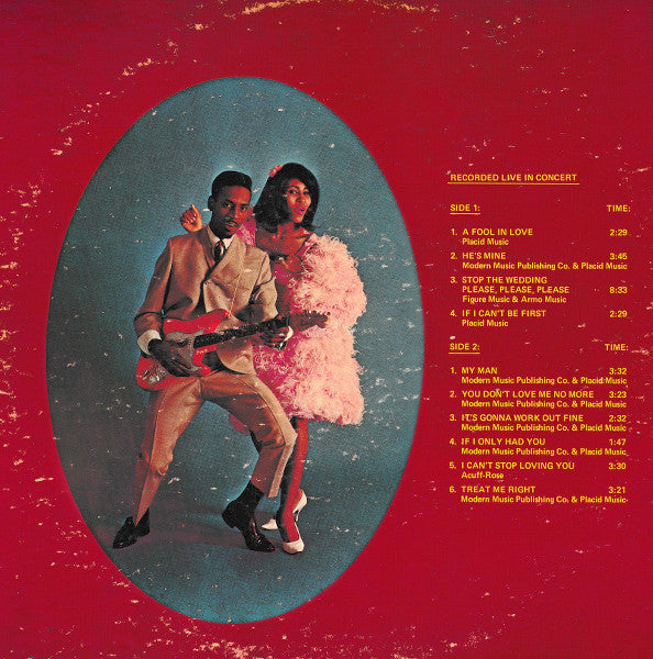 Ike & Tina Turner - Ike & Tina Turner's Festival Of Live Performances - VG+ LP Record 1970 Kent USA Original Vinyl - Soul / Funk / Rhythm & Blues - Shuga Records