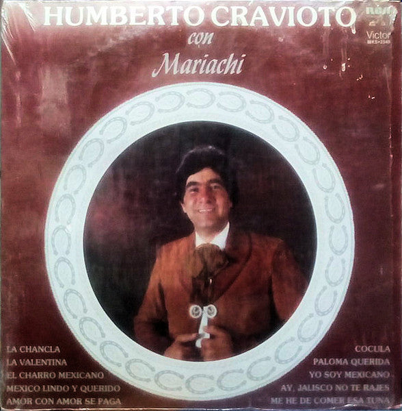 Humberto Cravioto - Con Mariachi - VG+ LP Record 1983 RCA Victor Mexico Vinyl - Latin / Mariachi - Shuga Records