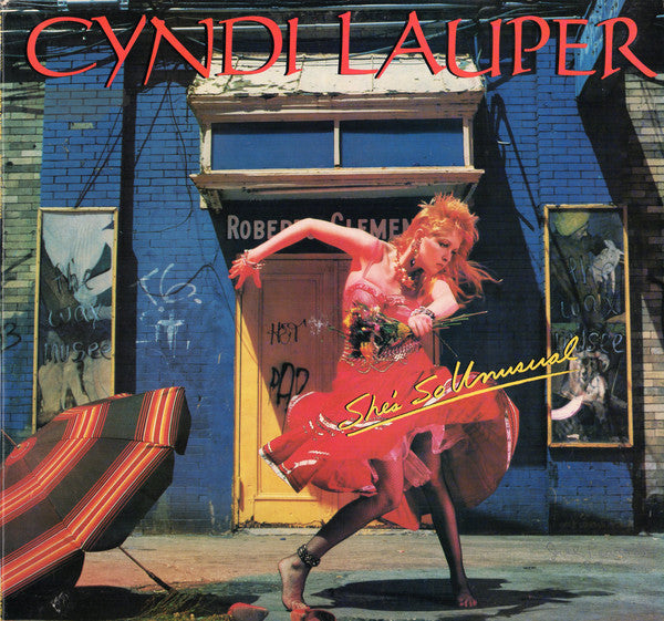 Cyndi Lauper - She's So Unusual - Mint- LP Record 1983 Portrait USA Vinyl (Barry" & "Chet" Version)- Pop Rock / Synth-pop - Shuga Records