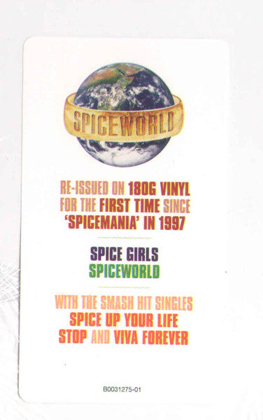Spice Girls - Spice World (1997) - New LP Record 2020 Virgin UMe 180 gram Vinyl - Pop / Synth-pop - Shuga Records