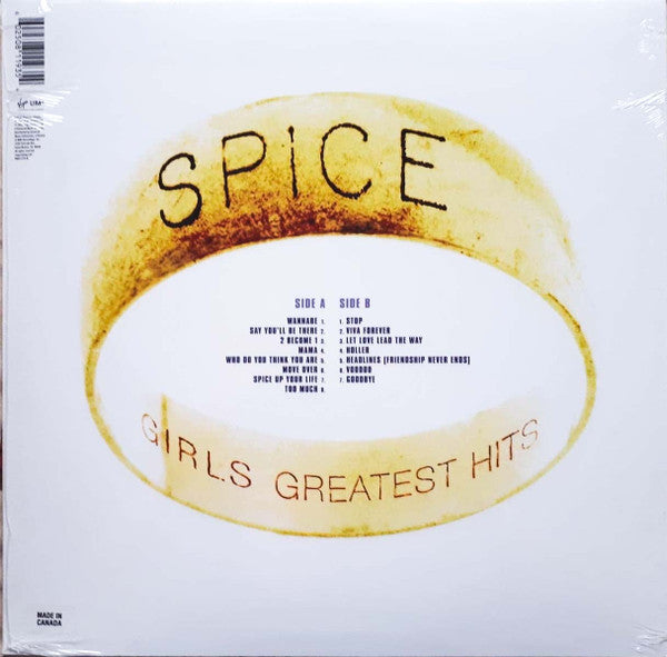 Spice Girls - The Greatest Hits (2007) - New LP Record 2020 Virgin UMe 180 gram Vinyl - Pop / Europop - Shuga Records