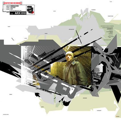 Mindmachine - Outpost / Exit - VG+ (VG- cover) 12" Single Record 2002 Architecture UK Vinyl - Drum n Bass