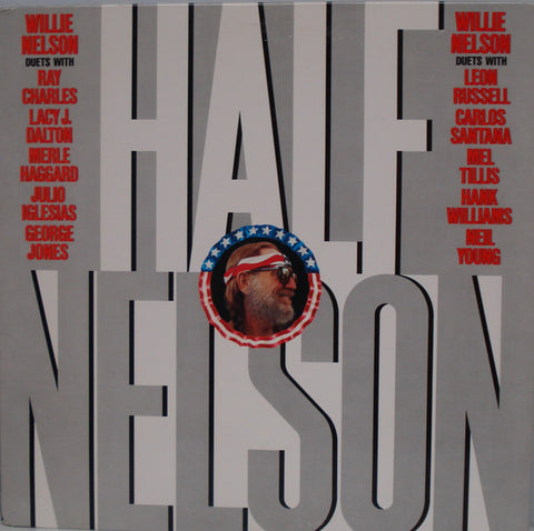 Willie Nelson – Half Nelson - VG+ LP Record 1985 Columbia USA Vinyl - Country