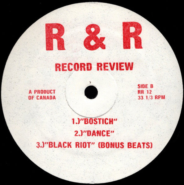 Trilogy / Holy Noise / Yello / Earth People / Black Riot – R&R 12 - VG+ 12" Single Record USA Original Vinyl - House / Breakbeat - Shuga Records