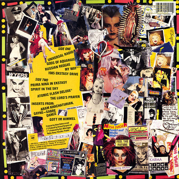 Nina Hagen - In Ekstasy - Mint- LP Record 1985 Columbia USA Vinyl - New Wave / Synth-pop - Shuga Records