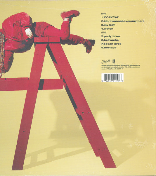 Billie Eilish レコード　red vinyl Billie Eilish レコード red vinyl Billie Eilish レコード red