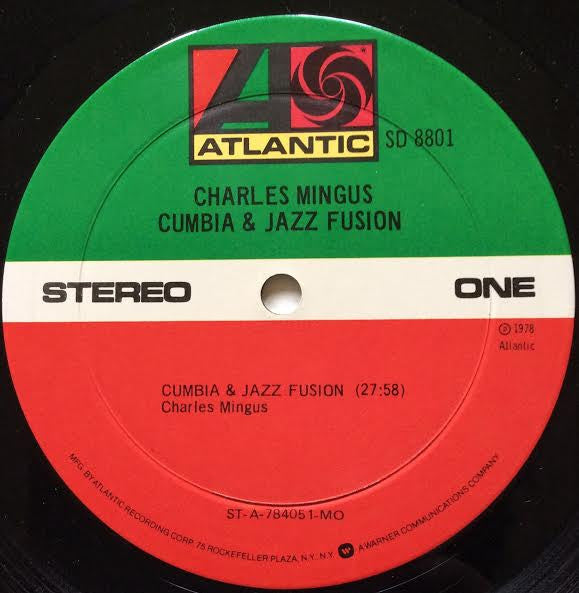 Charles Mingus - Cumbia & Jazz Fusion - Mint- LP Record 1978 Atlantic USA Original Vinyl - Avant-garde Jazz / Latin / Bop - Shuga Records