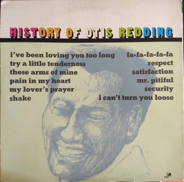 Otis Redding - History Of Otis Redding (1967) - Mint- LP Record 1976 ATCO USA Vinyl - Soul / Funk - Shuga Records