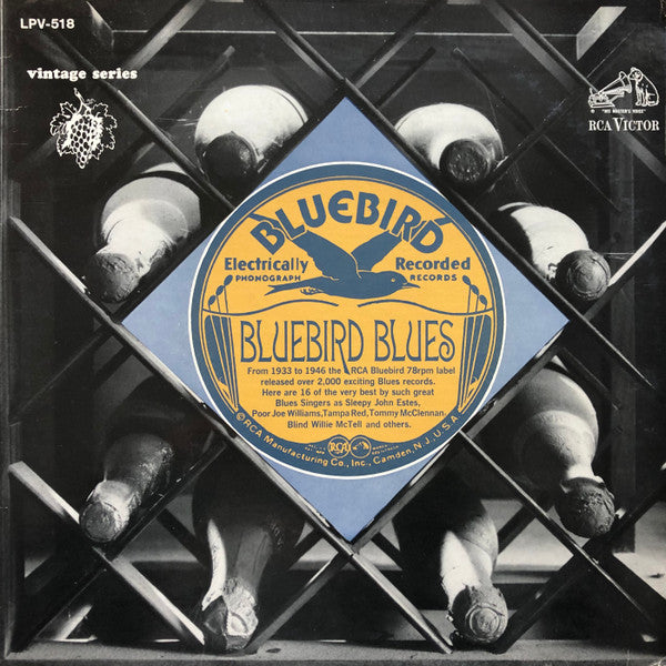 Various - Bluebird Blues - VG+ LP Record 1965 RCA Victor USA Vinyl