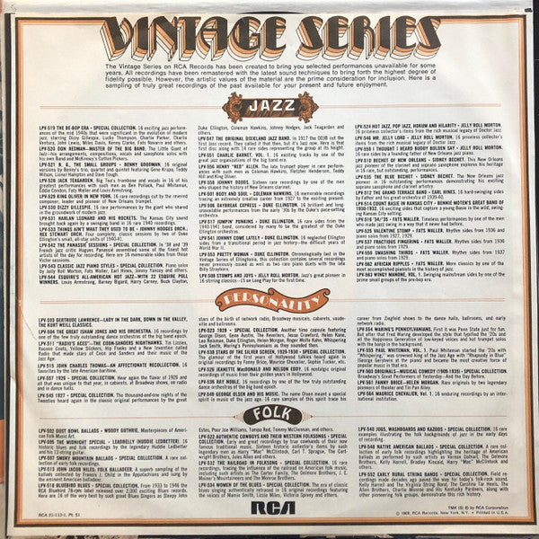 Various - Bluebird Blues - VG+ LP Record 1965 RCA Victor USA Vinyl - Blues - Shuga Records