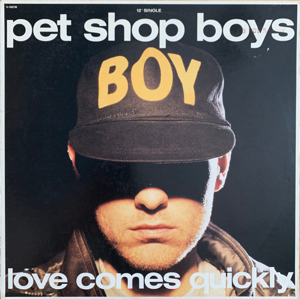 Pet Shop Boys - Love Comes Quickly - Mint- (VG cover) 12" Single Record 1986 EMI USA Vinyl - Synth-pop - Shuga Records