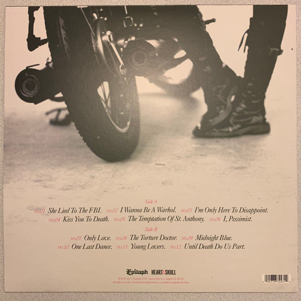 Alkaline Trio – My Shame Is True - VG+ LP Record 2013 Epitaph USA Vinyl - Pop Punk / Rock - Shuga Records