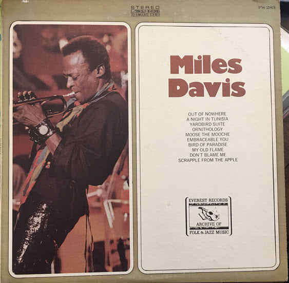 Miles Davis - Miles Davis - VG LP Record 1974 Everest USA Vinyl - Jazz / Bop / Modal - Shuga Records
