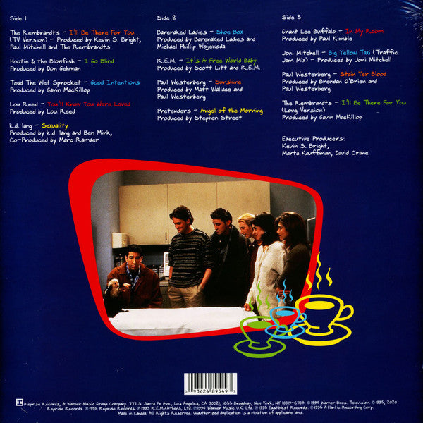Various - Friends (1994) - Mint- 2 LP Record 2020 Reprise Hot Pink Vinyl & Insert - TV Series Soundtrack / Pop Rock