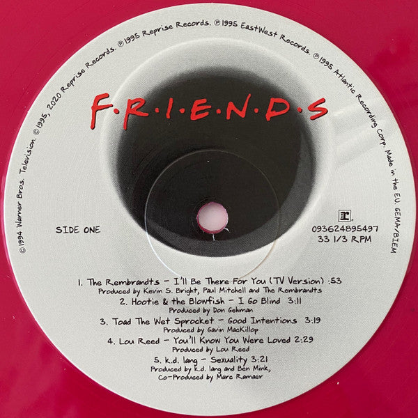 Various - Friends (1994) - Mint- 2 LP Record 2020 Reprise Hot Pink Vinyl & Insert - TV Series Soundtrack / Pop Rock