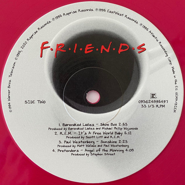 Various - Friends (1994) - Mint- 2 LP Record 2020 Reprise Hot Pink Vinyl & Insert - TV Series Soundtrack / Pop Rock