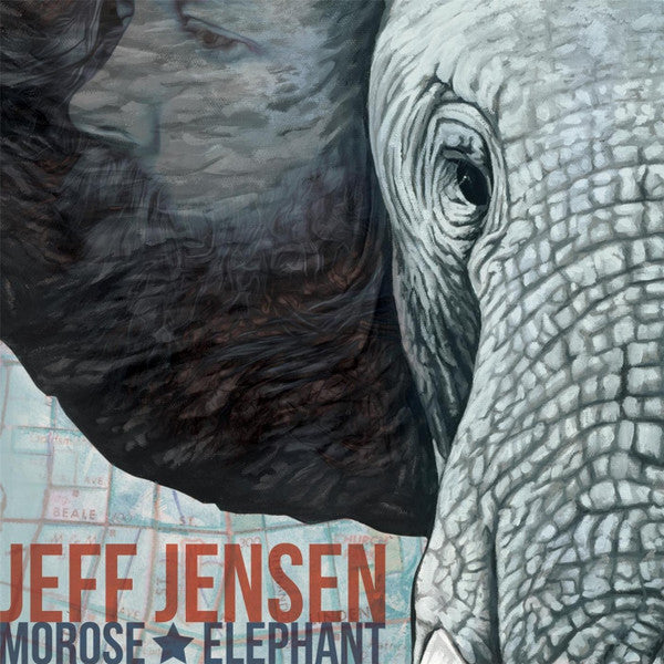 Jeff Jensen - Morose Elephant - Mint- LP Record 2015 Swingsuit Records USA Vinyl & Download - Modern Electric Blues / Memphis Blues - Shuga Records