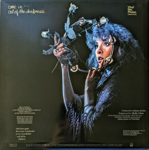Stevie Nicks - Bella Donna (1981) - New LP Record 2020 Modern ATCO Vinyl Me Please Blue & Black Galaxy 180 gram Vinyl, Insert & OBI - Soft Rock / Pop Rock - Shuga Records