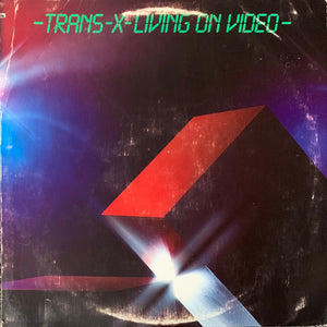 Trans-X – Living On Video - VG+ LP Record 1986 ATCO Mirage USA Promo Vinyl - Synth-pop / Hi NRG
