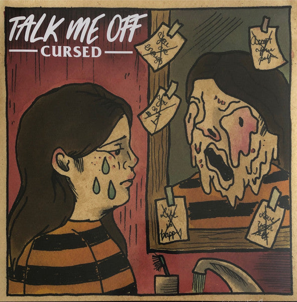 Talk Me Off – Cursed - Mint- LP Record 2020 Smartpunk Gunner USA Black Vinyl - Punk Rock - Shuga Records