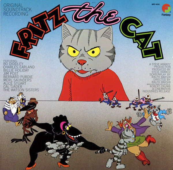 Various - Fritz The Cat (Original Recording)(1972) - Mint- LP Record 2004 Fantasy USA Vinyl - Soundtrack / Jazz - Shuga Records