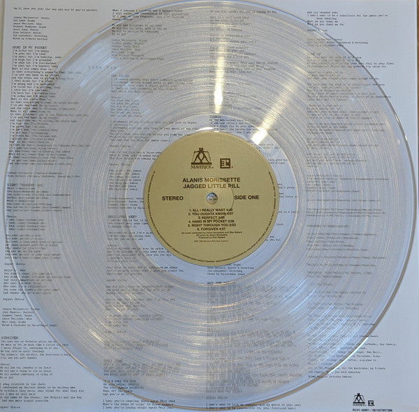 Alanis Morissette - Jagged Little Pill (1995) - Mint- LP Record 2020 Maverick Reprise Walmart Exclusive Crystal Clear Vinyl - Pop Rock / Alternative Rock - Shuga Records