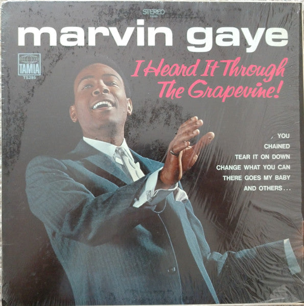 Marvin Gaye - I Heard It Through The Grapevine - VG LP Record 1968 Tamla USA Original Vinyl & 2nd Cover - Soul / Rhythm & Blues