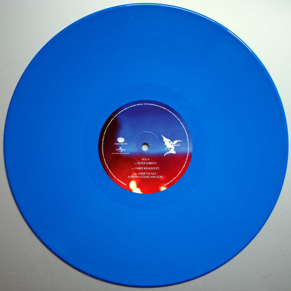 Black Sabbath - The End (4 February 2017 - Birmingham) - Mint- (VG+ cover) 3 LP Record 2020 Eagle Universal 180 gram Blue Vinyl - Heavy Metal - Shuga Records
