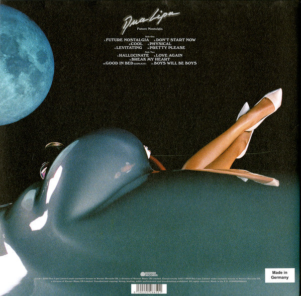 Dua Lipa ‎– Future Nostalgia - Mint- LP Record 2020 Warner Black Vinyl - Pop / Dance-pop - Shuga Records