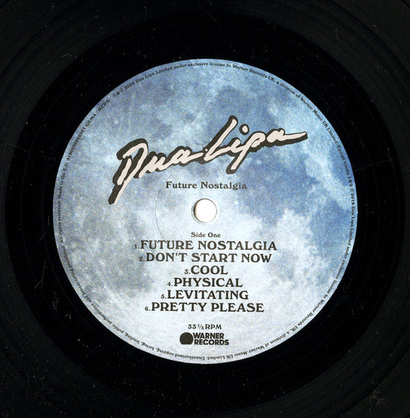 Dua Lipa - Future Nostalgia - New LP Record 2020 Warner Black Vinyl - Pop / Dance-pop - Shuga Records