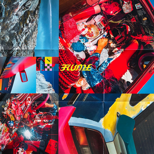 Flume - Hi, This Is Flume (2019) - Mint- LP Record 2020 Future Classic Green w/ Blue Splatter Vinyl, Poster & Download - Electronic Experimental / Bass Music / Glitch Hop - Shuga Records