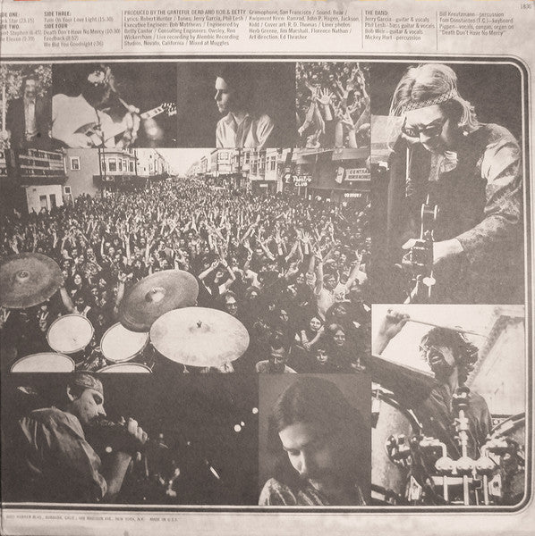 The Grateful Dead - Live/Dead (1969) - Near Mint- 2 LP Record 1970 Warner USA Green WB Label Vinyl - Psychedelic Rock / Blues Rock - Shuga Records