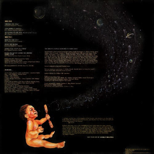 Omni - Says It All - VG LP Record 1980 Fountain USA Vinyl - Funk / Soul - Shuga Records