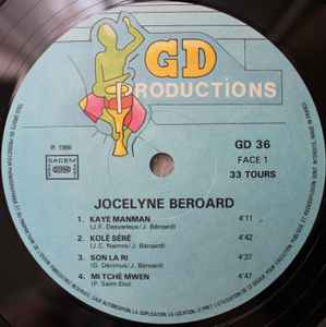 Jocelyne Beroard – Siwo - VG+ LP Record 1986 GD Vinyl - Zouk / French Caribbean